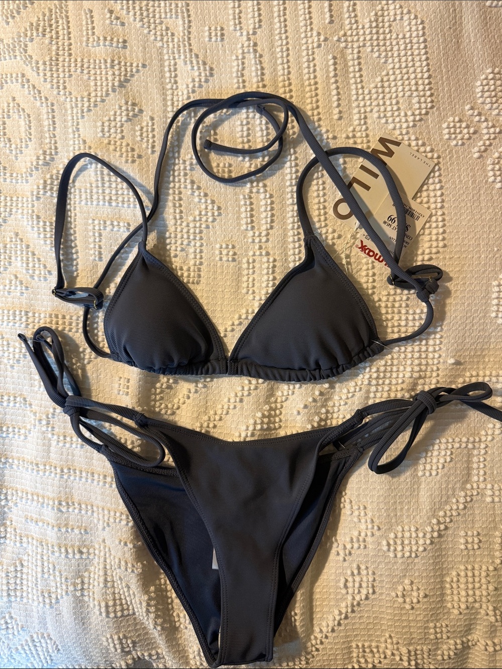 NWT Wilo Tie-Halter Bikini